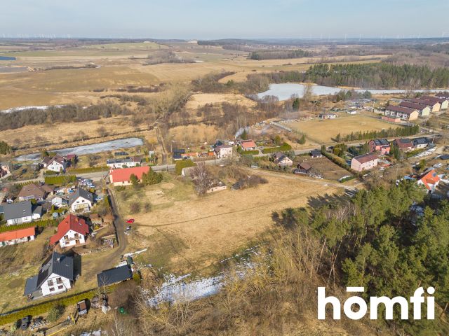 Investment Plot 5,500 m² with Zoning Decision for Semi-Detached Housing - Plot - Sale - Lęborski, Nowa Wieś Lęborska / Kębłowo Nowowiejskie