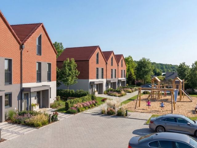 Investment Plot 5,500 m² with Zoning Decision for Semi-Detached Housing - Ділянка - Продаж - Lęborski, Nowa Wieś Lęborska / Kębłowo Nowowiejskie