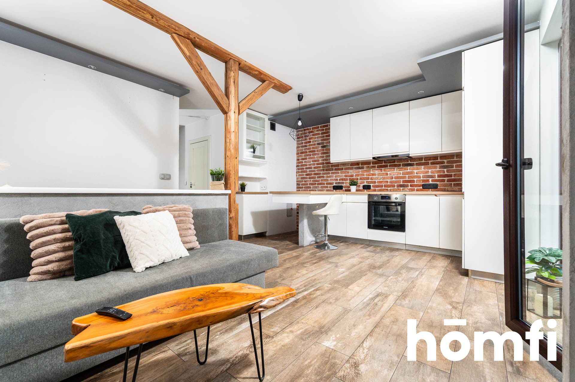 Na Wynajem!! mieszkanie 40m2 z ogródkiem na Starym Podgórzu - Mieszkanie - Wynajem - Kraków, Podgórze