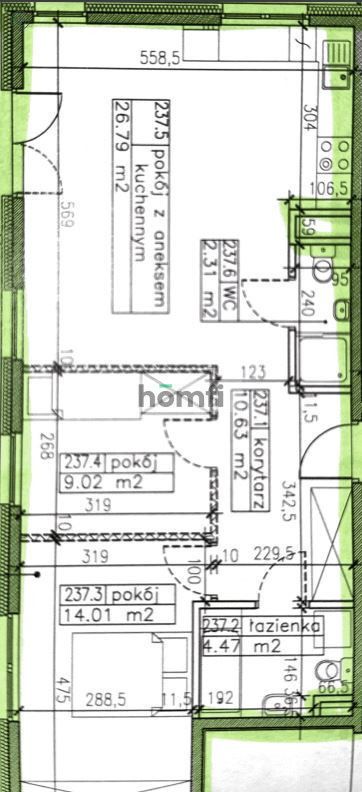 Apartment for Rent in Kraków, Prądnik Biały – 3 rooms, 67 m², balcony, parking | from April 2026 - Apartment - Rent - Kraków, Krowodrza / Prądnik Biały