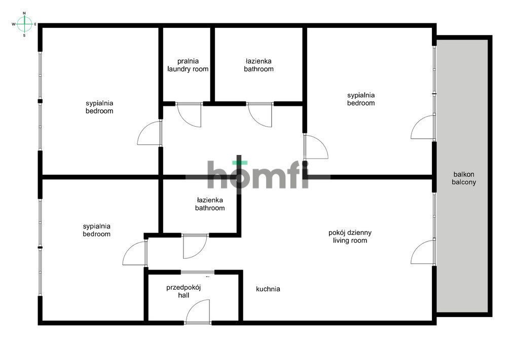 Do wynajęcia 4 pokojowe mieszkanie, w ciekawej lokalizacji - Mieszkanie - Wynajem - Kraków, Nowa Huta / Bieńczyce