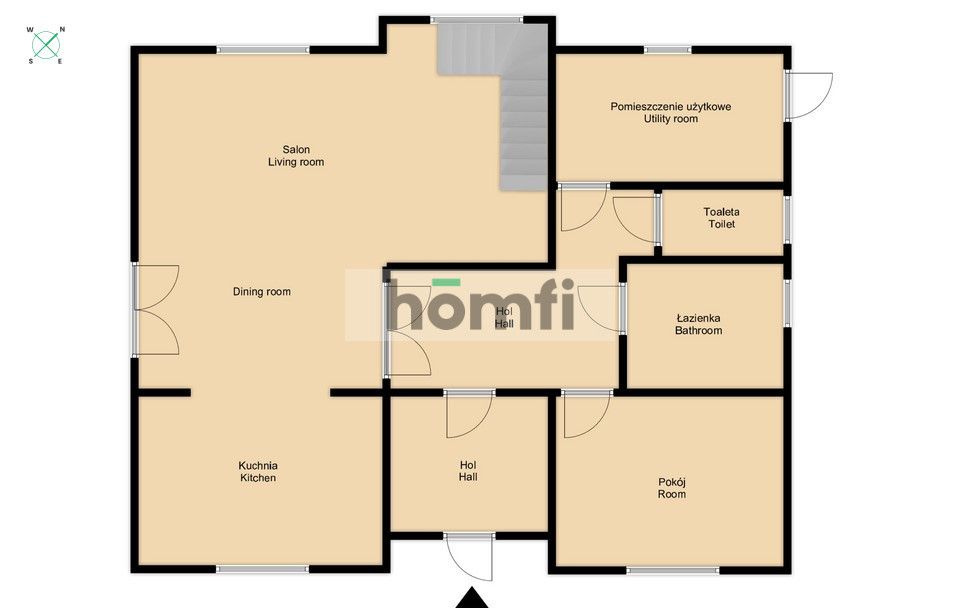 Spacious house with separate building with garrage and big plot - House - Sale - Zwoleński, Kazanów / Kopiec