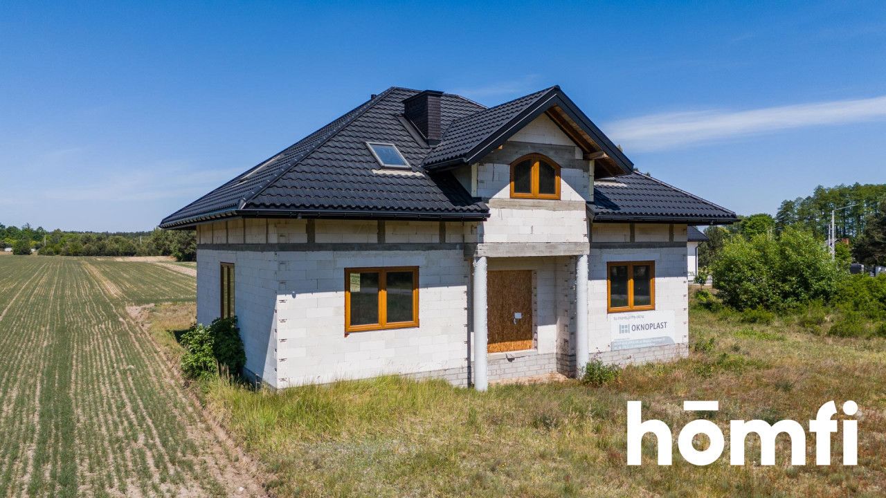 Spacious house with separate building with garrage and big plot - House - Sale - Zwoleński, Kazanów / Kopiec