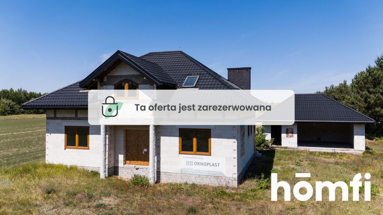 Spacious house with separate building with garrage and big plot - House - Sale - Zwoleński, Kazanów / Kopiec