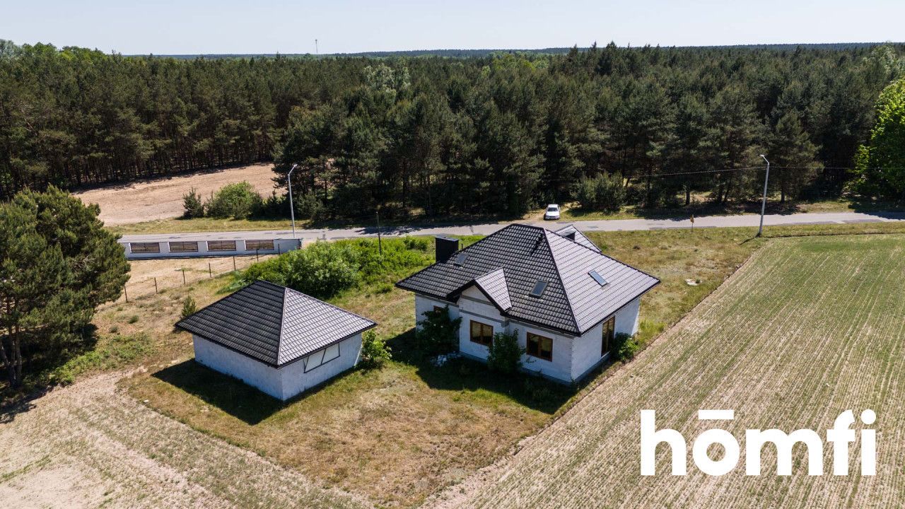 Spacious house with separate building with garrage and big plot - House - Sale - Zwoleński, Kazanów / Kopiec