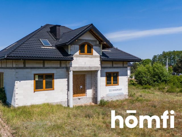 Spacious house with separate building with garrage and big plot - House - Sale - Zwoleński, Kazanów / Kopiec