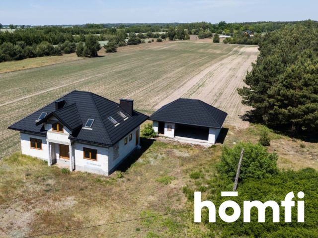 Spacious house with separate building with garrage and big plot - House - Sale - Zwoleński, Kazanów / Kopiec