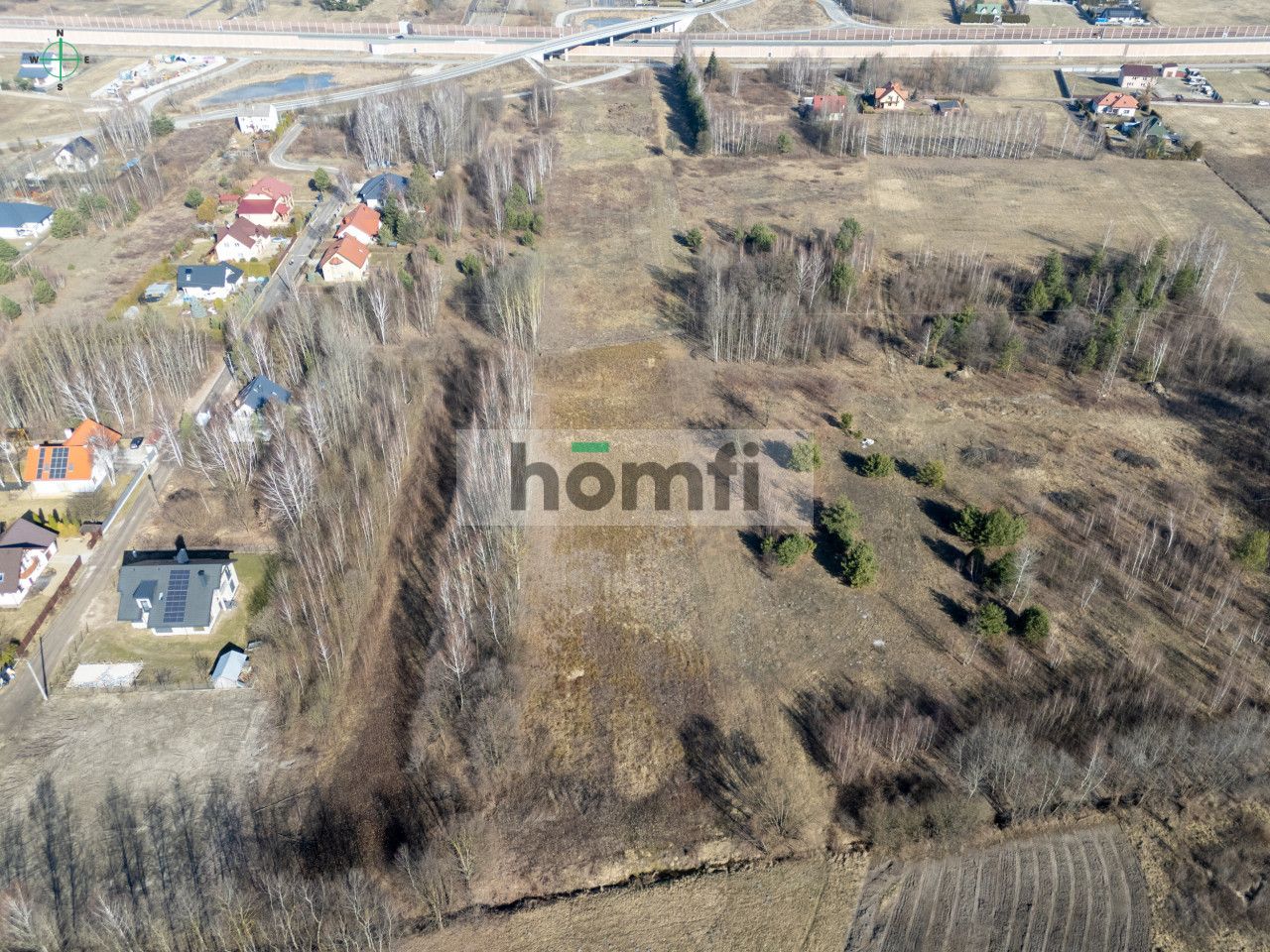 1.54 ha Strategic Investment Land near A2 – Cisie - Plot - Sale - Miński, Halinów / Cisie