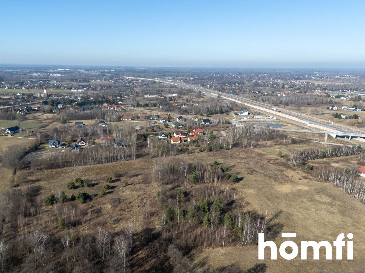 1.54 ha Strategic Investment Land near A2 – Cisie - Plot - Sale - Miński, Halinów / Cisie