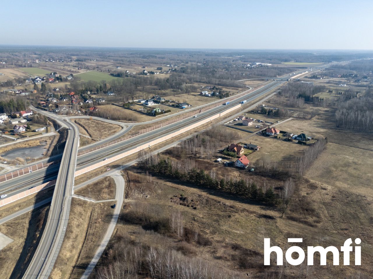 1.54 ha Strategic Investment Land near A2 – Cisie - Plot - Sale - Miński, Halinów / Cisie