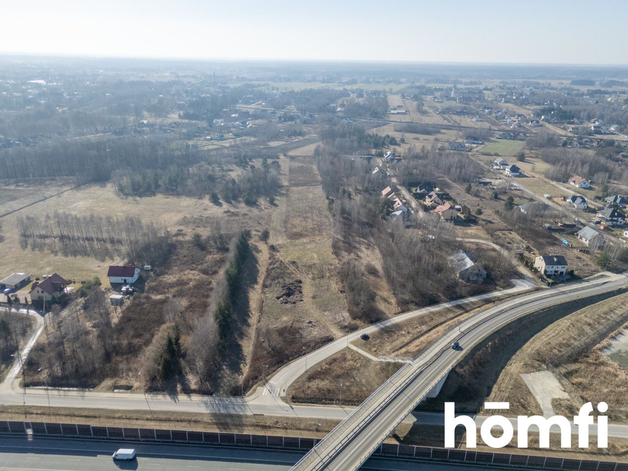 1.54 ha Strategic Investment Land near A2 – Cisie - Plot - Sale - Miński, Halinów / Cisie