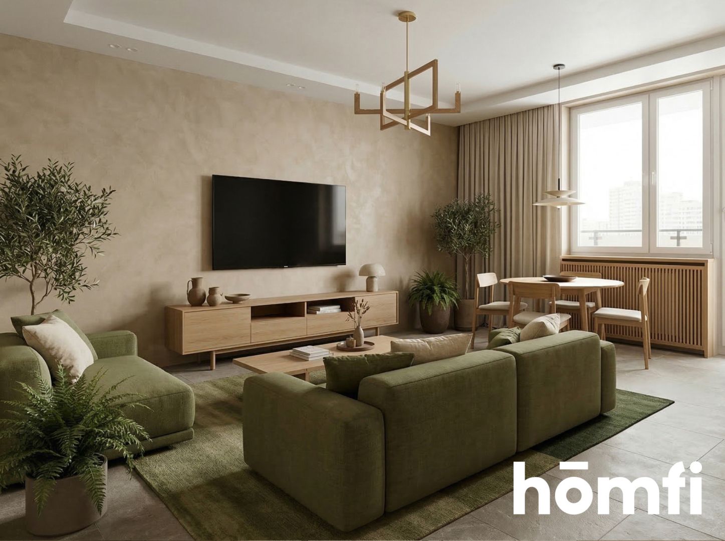 2 pokoje | 50,7 m² | Balkon | Widok na Warszawę - Mieszkanie - Sprzedaż - Warszawa, Praga-Południe