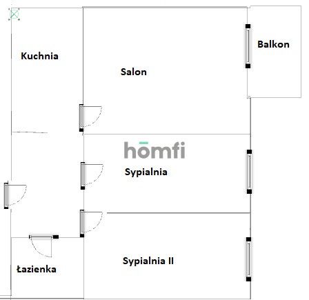 3 separate bedrroms with balcony in green area part of Cracow - Квартира - Оренда - Kraków, Nowa Huta