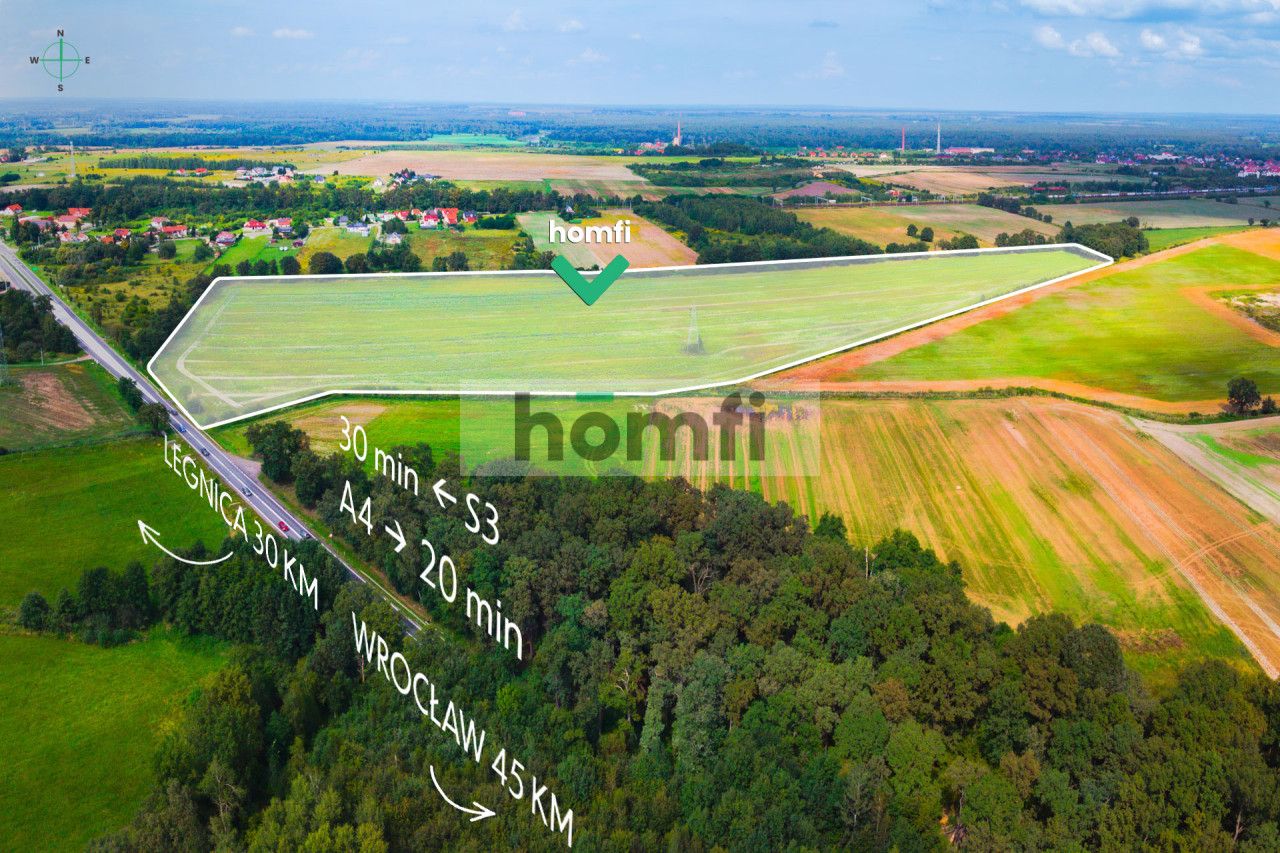 For sale the plot in Mazurowice 19 999 000 PLN - Plot - Sale - Średzki, Malczyce / Mazurowice