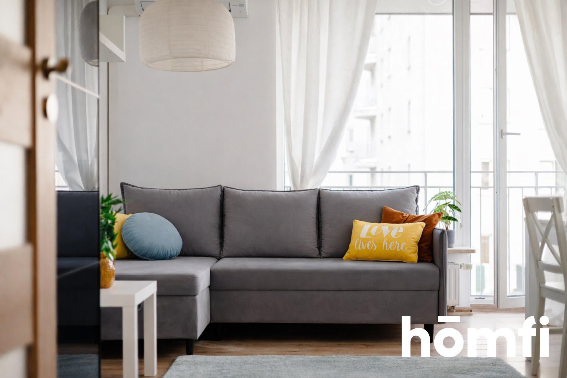 Bright studio with AC and balcony - Apartment - Rent - Warszawa, Bemowo