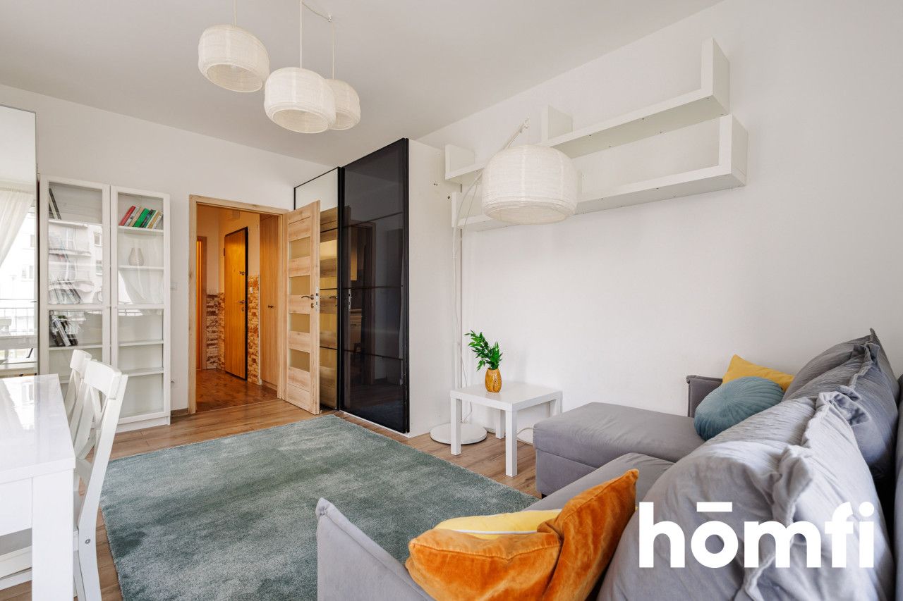 Bright studio with AC and balcony - Apartment - Rent - Warszawa, Bemowo