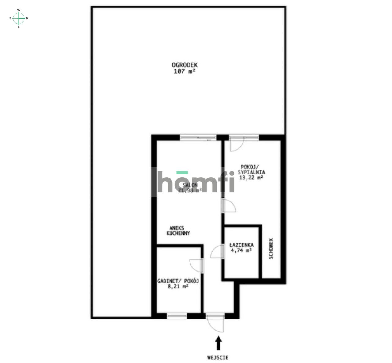 3 rooms | garden 107 m² | 2 parking spaces | 2021 | low costs | Zaczernie - Apartment - Sale - Rzeszowski, Trzebownisko / Zaczernie