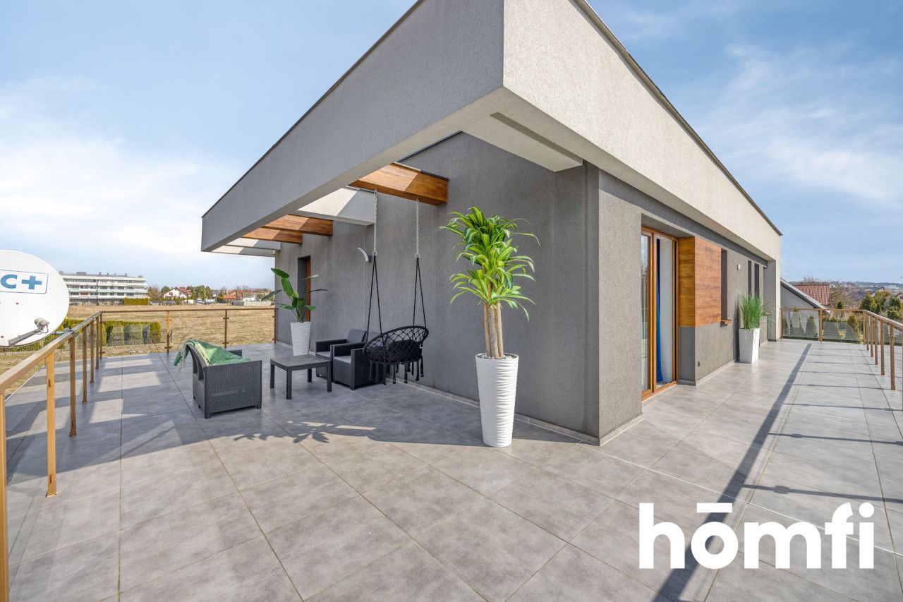 Wyjątkowy dom wolnostojący z pięknym ogrodem i garażem w bryle budynku - Drabinianka - Dom - Sprzedaż - Rzeszów, Drabinianka