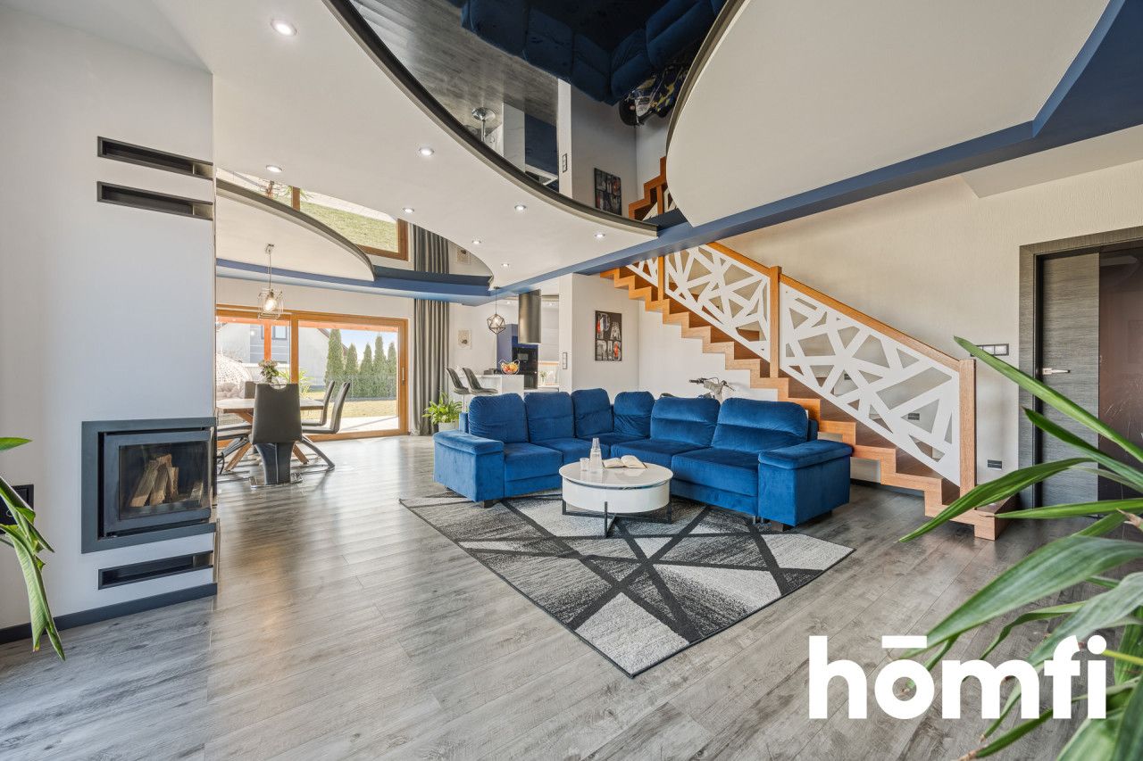 Wyjątkowy dom wolnostojący z pięknym ogrodem i garażem w bryle budynku - Drabinianka - Dom - Sprzedaż - Rzeszów, Drabinianka