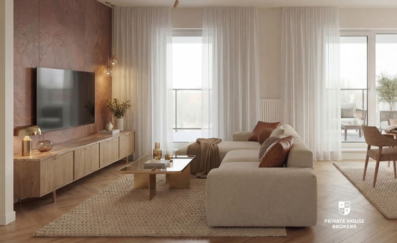 5 Pokojowy Apartament| 95 m²| Taras i widok na park - Mieszkanie - Sprzedaż - Kraków, Podgórze