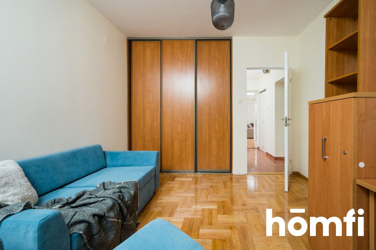 Spacious three-room apartment with a balcony, Grzegórzecka Street - Apartment - Rent - Kraków, Śródmieście / Grzegórzki