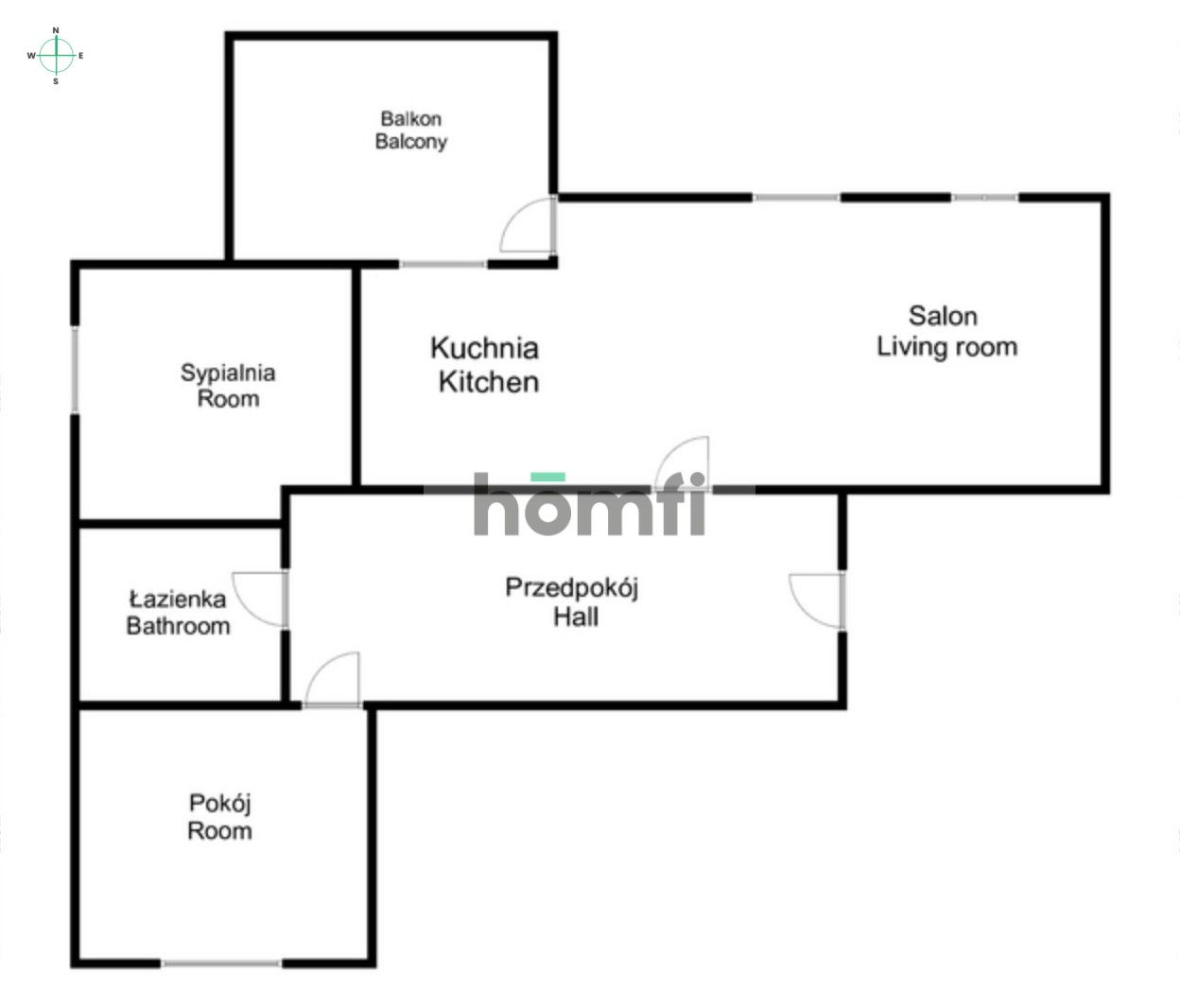 Nowoczesne 3 pokoje | 65 m² | Krzyki | Jagodno - Mieszkanie - Wynajem - Wrocław, Krzyki / Jagodno