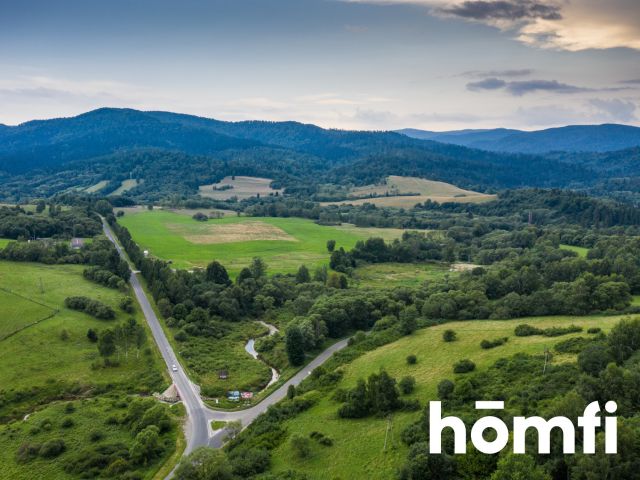 YOU WILL FALL IN LOVE! Plot with a view of Połoniny, 84 ha - Plot - Sale - Bieszczadzki, Lutowiska / Smolnik