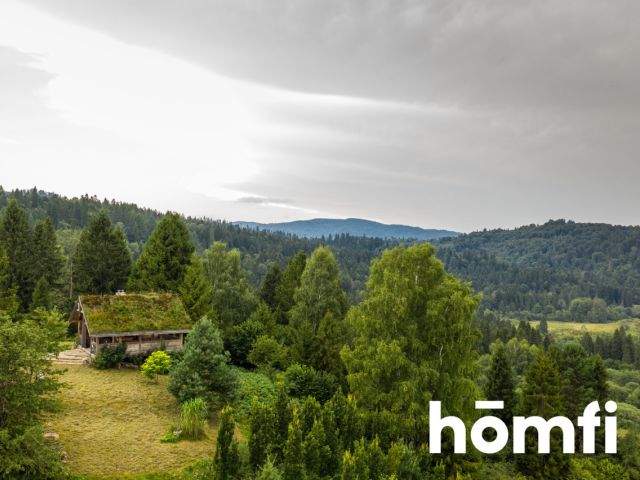 YOU WILL FALL IN LOVE! Plot with a view of Połoniny, 84 ha - Plot - Sale - Bieszczadzki, Lutowiska / Smolnik