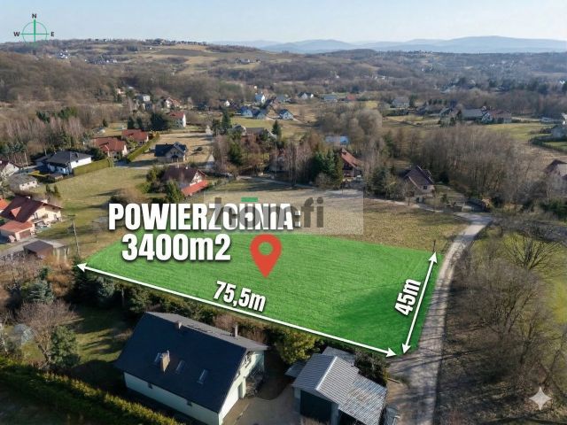 PAWLIKOWICE (WIELICZKA) | LARGE PLOT 0,34ha | MPZP - Plot - Sale - Wielicki, Wieliczka / Pawlikowice