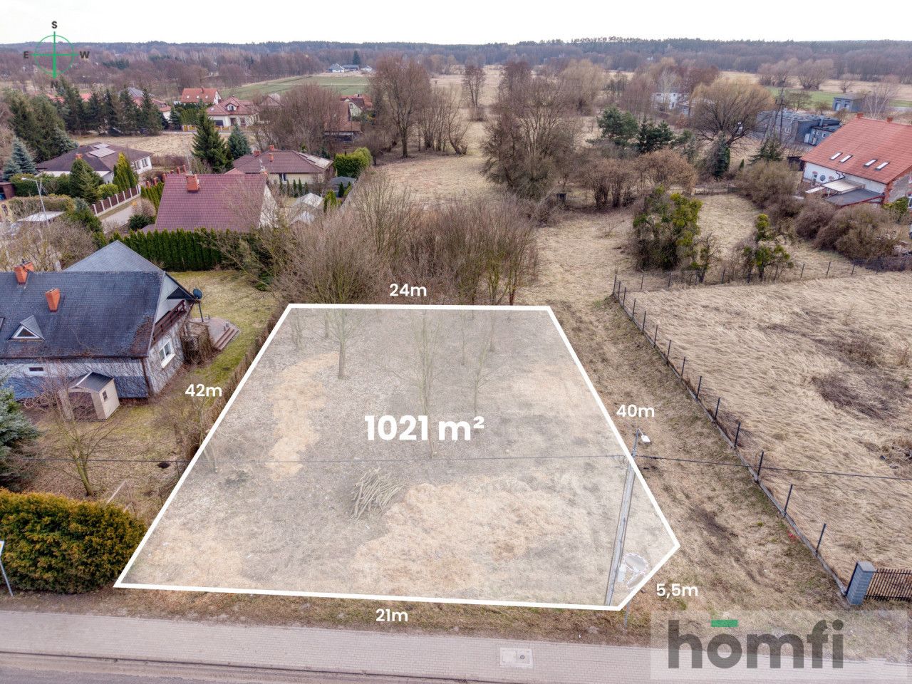 Działka budowlana | 1021 m² | MPZP | Wielka Nieszawka - Działka - Sprzedaż - Toruński, Wielka Nieszawka