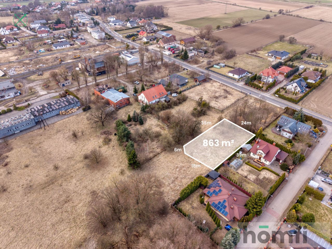 Building plot | 863 m² | Local zoning plan (MPZP) | Wielka Nieszawka - Ділянка - Продаж - Toruński, Wielka Nieszawka