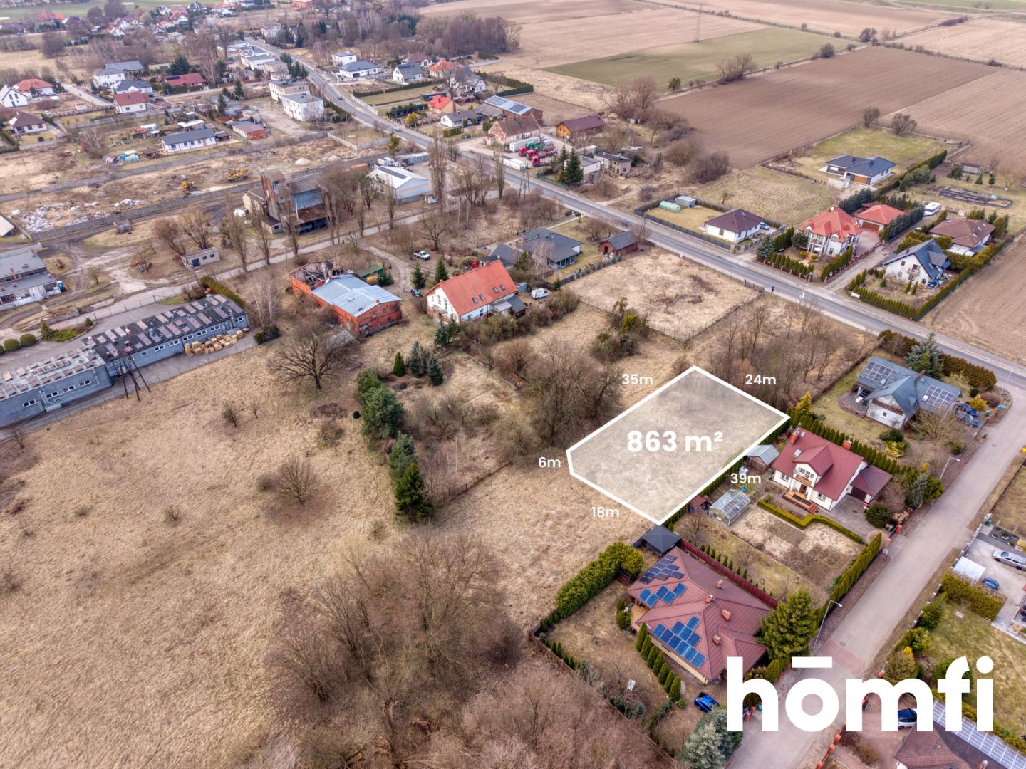 Building plot | 863 m² | Local zoning plan (MPZP) | Wielka Nieszawka - Ділянка - Продаж - Toruński, Wielka Nieszawka