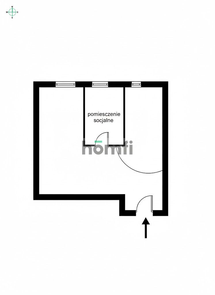 bright 53 sq m office space - Комерційне приміщення - Оренда - Warszawa, Śródmieście
