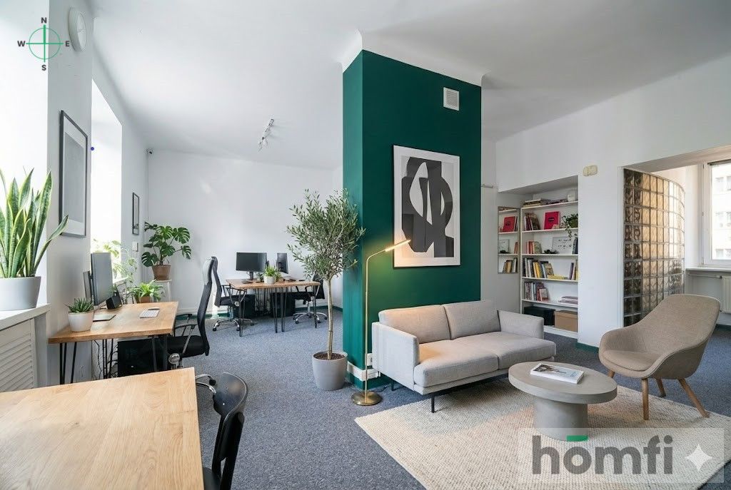 bright 53 sq m office space - Commercial premises - Rent - Warszawa, Śródmieście