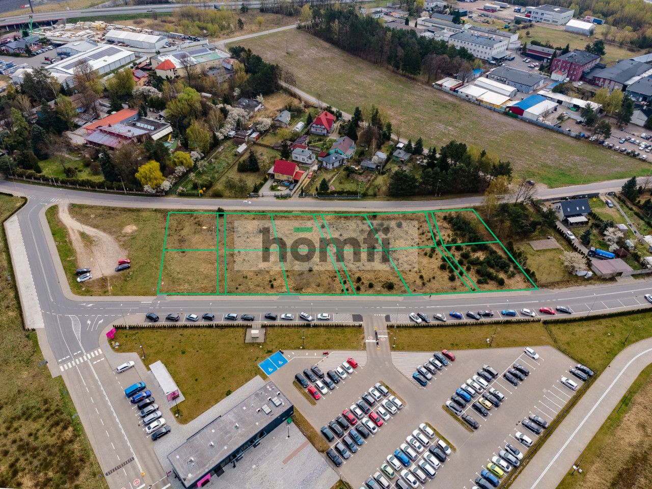 Building plot Rzgów 6,498 m² | Local Spatial Development Plan (MPZP) 6MN | subdivision potential | Łódź area - Plot - Sale - Łódzki Wschodni, Rzgów / Gospodarz