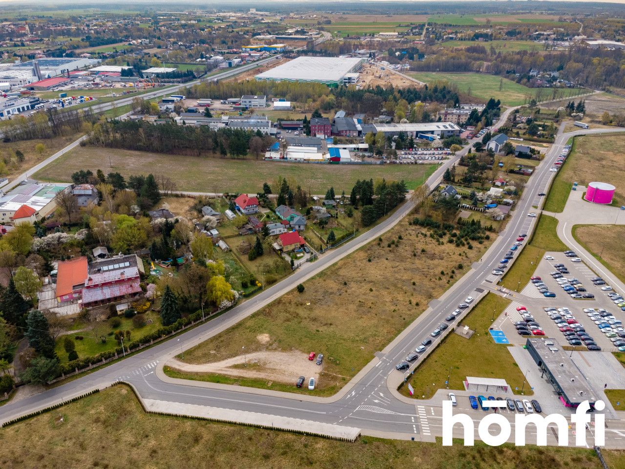 Building plot Rzgów 6,498 m² | Local Spatial Development Plan (MPZP) 6MN | subdivision potential | Łódź area - Plot - Sale - Łódzki Wschodni, Rzgów / Gospodarz