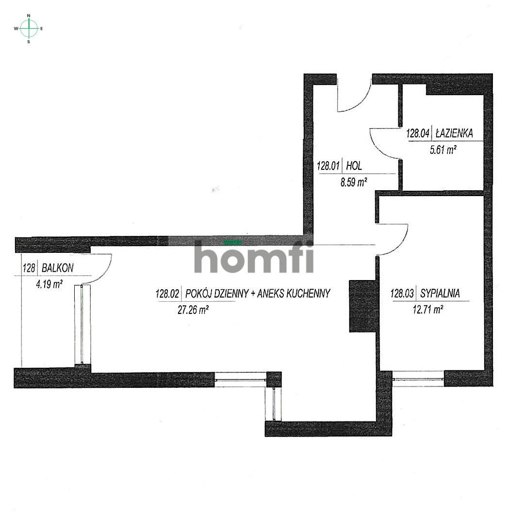 2 room | top standard | ul. Kamiennogórska - Квартира - Оренда - Poznań, Grunwald