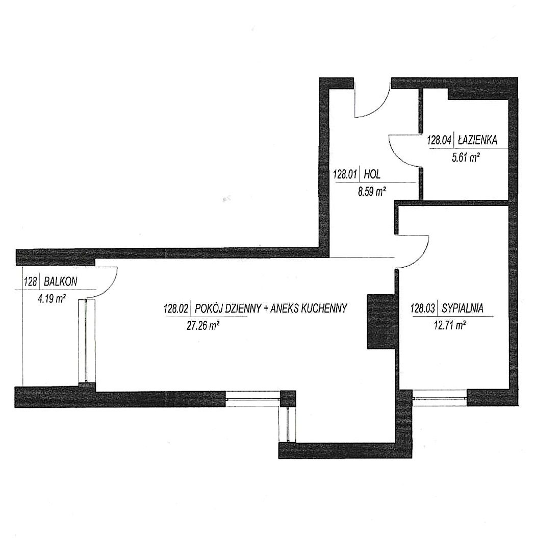 2- pokojowe mieszkanie ul. Kamiennogórska - Квартира - Оренда - Poznań, Grunwald