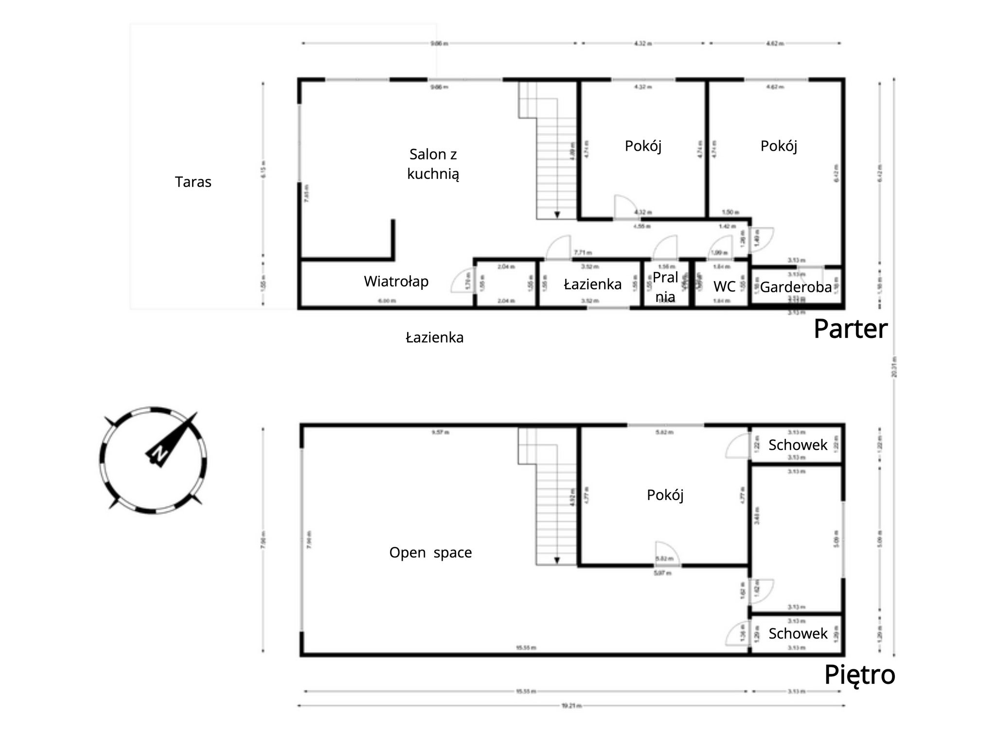 Modern barn-style home | Rasztów-Warszawa - House - Sale - Wołomiński, Klembów / Rasztów