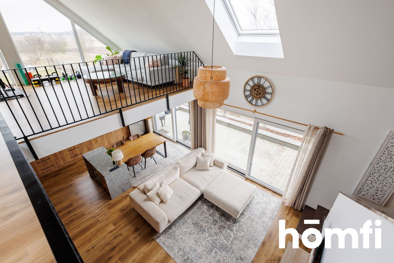 Modern barn-style home | Rasztów-Warszawa - House - Sale - Wołomiński, Klembów / Rasztów