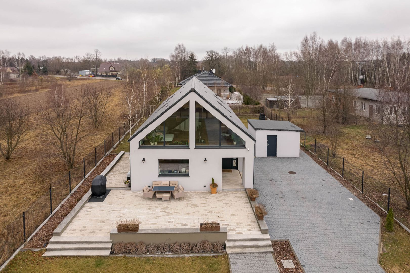 Modern barn-style home | Rasztów-Warszawa - House - Sale - Wołomiński, Klembów / Rasztów