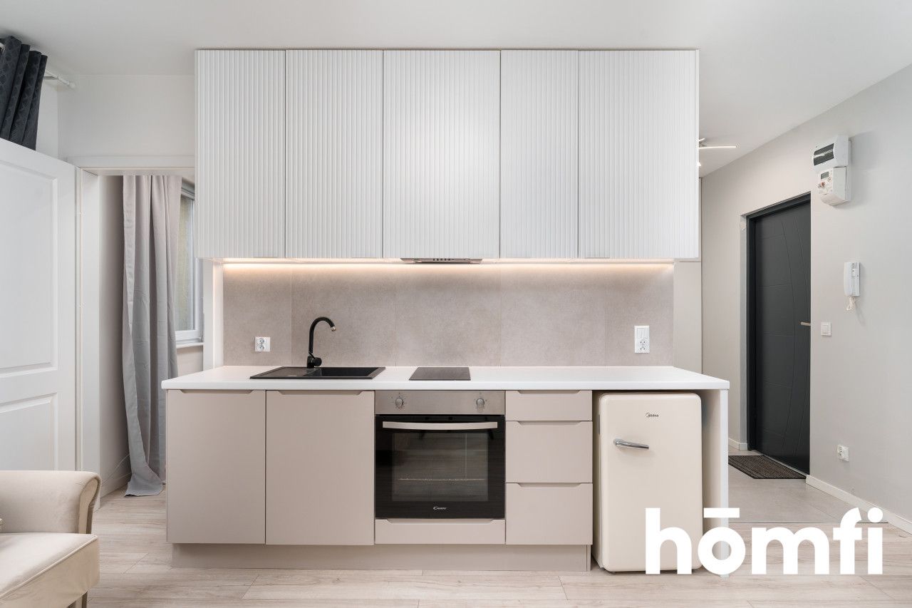 Przymorze, modern studio apartment available immediately for a year - Apartment - Rent - Gdańsk, Przymorze