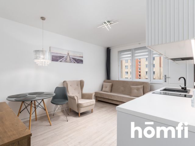 Przymorze, modern studio apartment available immediately for a year - Apartment - Rent - Gdańsk, Przymorze