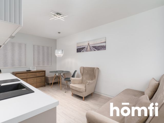 Przymorze, modern studio apartment available immediately for a year - Apartment - Rent - Gdańsk, Przymorze