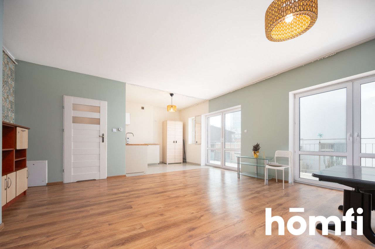 Studio apartment with balcony | close to Krakow city center - Квартира - Оренда - Kraków, Śródmieście / Grzegórzki