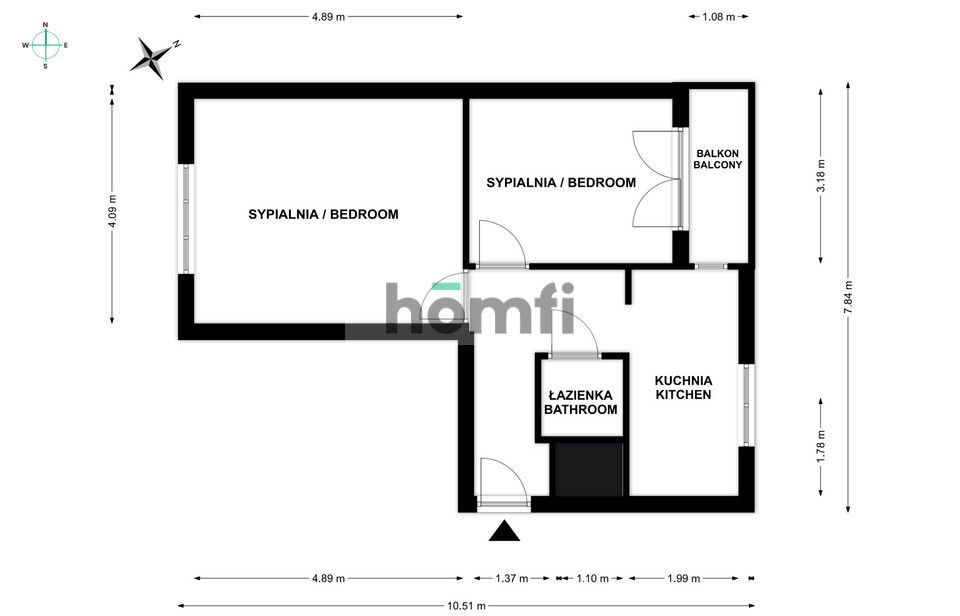 2 ROOMS APARTMENT IN THE CITY CENTER/ GRZEGÓRZKI/ GALERIA KAZIMIERZ/ UEK/ AGH/ PK - Квартира - Оренда - Kraków, Śródmieście / Grzegórzki