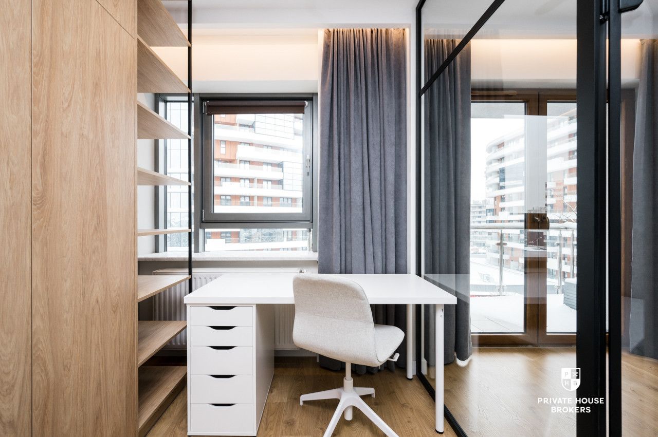 Stylowy apartament 2pok 45m2 Wiślane Tarasy - Mieszkanie - Wynajem - Kraków, Śródmieście / Grzegórzki