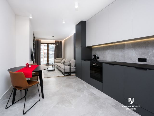 Stylowy apartament 2pok 45m2 Wiślane Tarasy - Mieszkanie - Wynajem - Kraków, Śródmieście / Grzegórzki