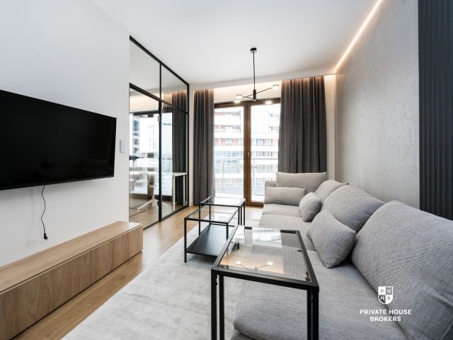 Stylowy apartament 2pok 45m2 Wiślane Tarasy - Mieszkanie - Wynajem - Kraków, Śródmieście / Grzegórzki