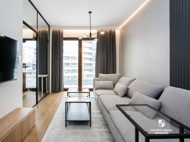 Stylowy apartament 2pok 45m2 Wiślane Tarasy - Mieszkanie - Wynajem - Kraków, Śródmieście / Grzegórzki